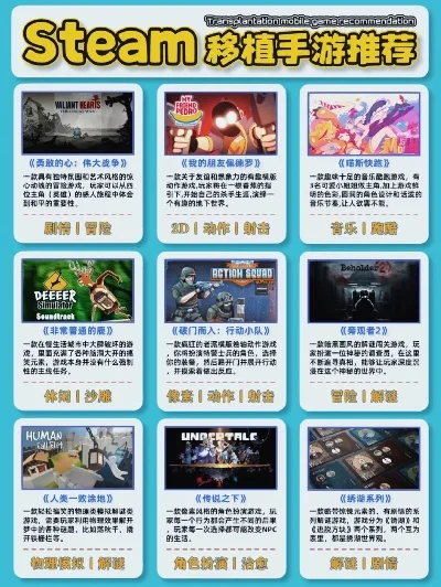 Steam精选休闲游戏推荐：长期游玩佳选盘点