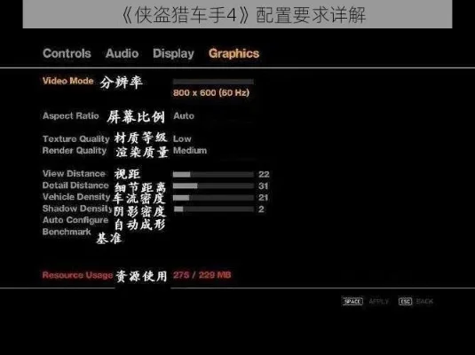 侠盗飞车4电脑配置　侠盗飞车4电脑配置要求