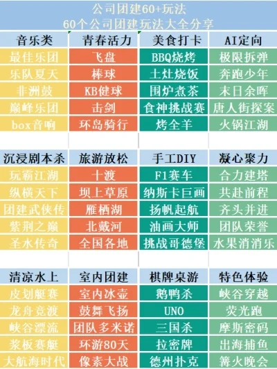 团建游戏定制公司排行榜　团建游戏定制公司排行榜最新