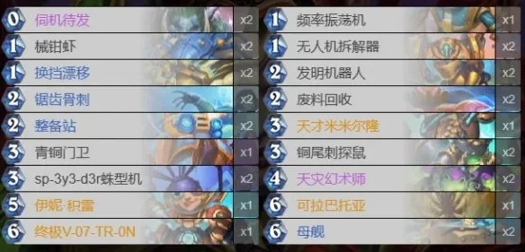 炉石传说机械卡组攻略：鸡杂玩法解析及全自动奥米茄阵容技巧