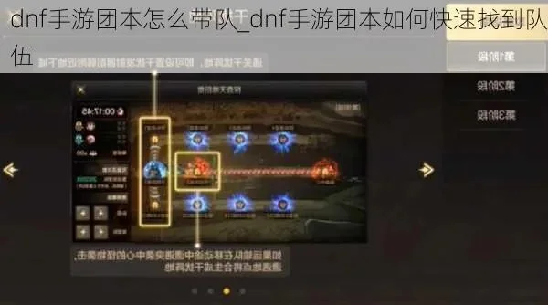 dnf手游困难团车队-困难团车队挑战高难