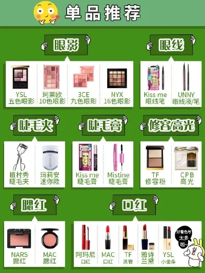 游戏必备化妆品排行榜