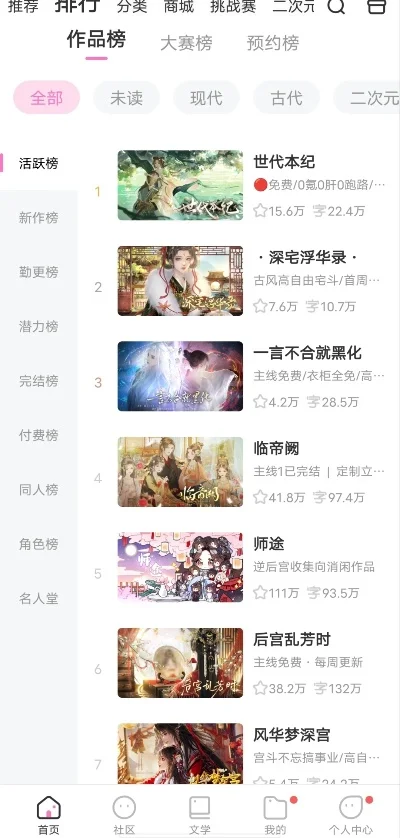 易次元豪门游戏排行榜